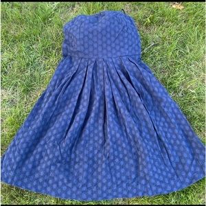 NWT Gap Blue eyelet dress